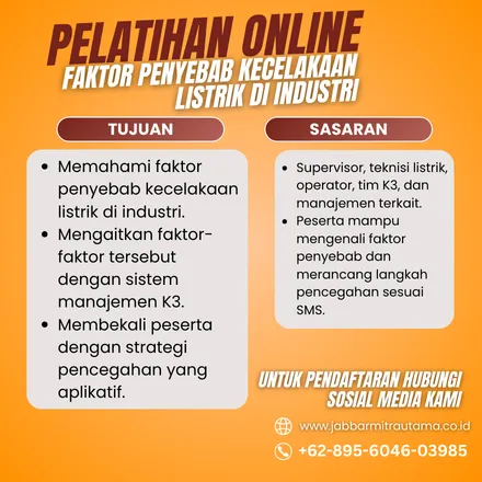 Faktor Penyebab Kecelakaan Listrik di Industri